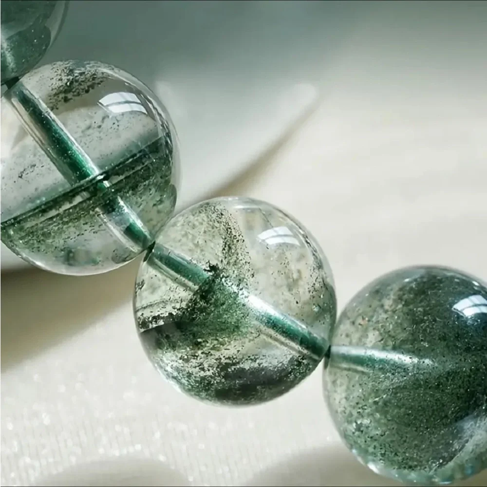 Mossy Green Quartz bracelet